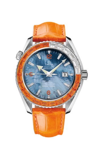 Omega Seamaster Planet Ocean 600M Co-Axial 45.5 Mécanique 18 Sapphires